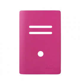 Placa p/ 2 Interruptores +  furo 4x2 - Novara Rosa Fosco